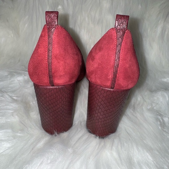 Franco Sarto Red Heels Elegant Design - Picture 4 of 6